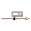 SOLAR PANEL ROOF BOLT WITH SUPPORT PLATE 