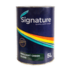 SIGNATURE GLOSS ENAMEL BRILLIANT GREEN 5Lt PAINT