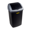 ADDIS BLACK 46Lt FLIP TOP BIN 