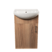 CERAMIC INDUSTRIES SAHARA SINGLE DOOR 460x365mm VANITY BASIN