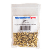 HELLERMANN TYTON UDF BRASS 4.8mm FEMALE CONNECTORS