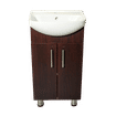 DENVER 450 TIFFANY MAHOGANY 2 DOOR VANITY CABINET & BASIN SET