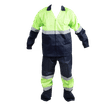 POLYCOTTON HI-VISIBILITY LIME SIZE 36  WORKSUIT