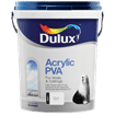 DULUX ACRYLIC PVA BRILLIANT WHITE 20Lt PAINT