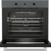 DEFY 70cm GEMINI SINGLE OVEN THERMOFAN + AIRFIRE MIRROR
