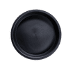 ROUND PLASTIC BLACK 25cm PLANT SAUCER