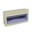 CHINT IP30 18 WAY FLUSH METAL GREY DISTRIBUTION BOARD