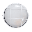 RADIANT ES WHITE 100w ROUND BULKHEAD FITTING