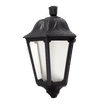 FUMAGALLI IESSE BLACK 220x350mm E27 CLEAR GARDEN LIGHT