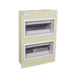 CHINT IP30 24 WAY FLUSH METAL GREY DISTRIBUTION BOARD