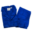 POLYCOTTON ROYAL BLUE SIZE 38 WORKSUIT