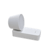 BRIGHTSTAR ALUMINIUM, IRON & ACRYLIC WALL WHITE BRACKET WITH MOVABLE HEAD