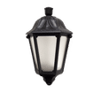 FUMAGALLI IESSE BLACK 220x350mm E27 CLEAR GARDEN LIGHT