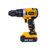 WORKSITE CH320H BRUSHLESS CORDLESS 20v 13mm HAMMER DRILL 