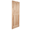 SALIGNA FULL HEIGHT FRAMED LEDGED AND MOULDED DOOR 