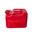 RED 10Lt METAL JERRY CAN