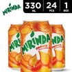 MIRINDA ORANGE 330ml CANS x 24