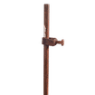 COPPER PLATED 1.2mx16mm 4ft EARTH ROD WITH CLAMP 