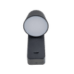 BRIGHTSTAR ALUMINIUM, IRON & ACRYLIC  BLACK WALL BRACKET WITH MOVABLE HEAD
