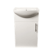 CERAMIC INDUSTRIES WHITE SINGLE DOOR 460x465mm VANITY BASIN