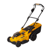 WORKSITE CLM460 2 BATTERY CORDLESS LAWNMOWER + CHARGER