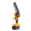 WORKSITE 20v BRUSHLESS 6" MINI CHAIN SAW WITH CHARGER