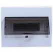 KASAN 12 WAY FLUSH PVC DISTRIBUTION BOARD COMPLETE WITH DOOR
