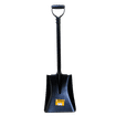 WORKSITE STEEL SHAFT BLACK SQUARE NOSE SHOVEL