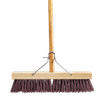 ADDIS 380mm BROOM HEAD FITTED WITH HANDLE AND STAY