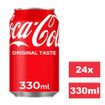 COCA COLA CANS, 24 x 330ml 
