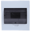 KASAN 8 WAY FLUSH PVC DISTRIBUTION BOARD COMPLETE WITH DOOR