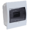 KASAN 8 WAY FLUSH PVC DISTRIBUTION BOARD COMPLETE WITH DOOR