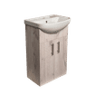 CERAMIC INDUSTRIES NORDIC ICE DOUBLE DOOR 460x365mm VANITY BASIN