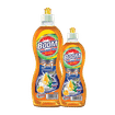 BOOM ANTI BACTERIAL DISH WASHING LIQUID ORANGE SCENTED 750ML