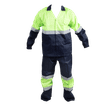 POLYCOTTON HI-VISIBILITY LIME SIZE 36  WORKSUIT