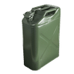 GREEN 20Lt METAL JERRY CAN