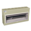 CHINT IP30 18 WAY SURFACE METAL GREY DISTRIBUTION BOARD