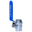 COBRA  NICKEL PLATED FXF 15mm BALL VALVE