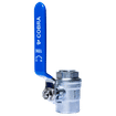 COBR  NICKEL PLATED FXF 15mm BALL VALVE