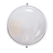 RADIANT ES WHITE 60w ROUND BULKHEAD FITTING