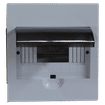 KASAN 8 WAY FLUSH PVC DISTRIBUTION BOARD COMPLETE WITH DOOR