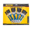 FORGE PVC BRISTLE 10 PIECE PAINT BRUSH SET