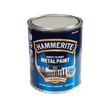 DULUX HAMMERITE SMOOTH BLACK 1Lt METAL PAINT
