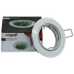 SYNERJI WHITE ALUMINIUM 72mm TILT DOWNLIGHTER