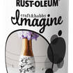 RUSTOLEUM BLACK 340g MARBLE SPRAY PAINT