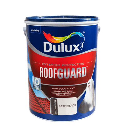 DULUX ROOFGUARD BLACK 20Lt ROOF PAINT