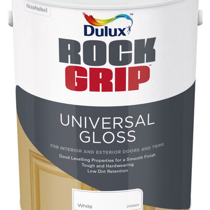 DULUX ROCKGRIP UNIVERSAL GLOSS CREAM 5Lt PAINT