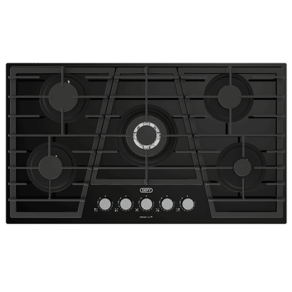 DEFY 90cm GEMINI GAS ON GLASS HOB