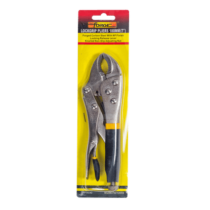 FORGE MATT GRIP 180mm LOCKGRIP PLIERS