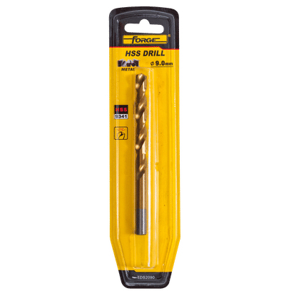 FORGE TITANIUM 9mm HSS DRILL BIT